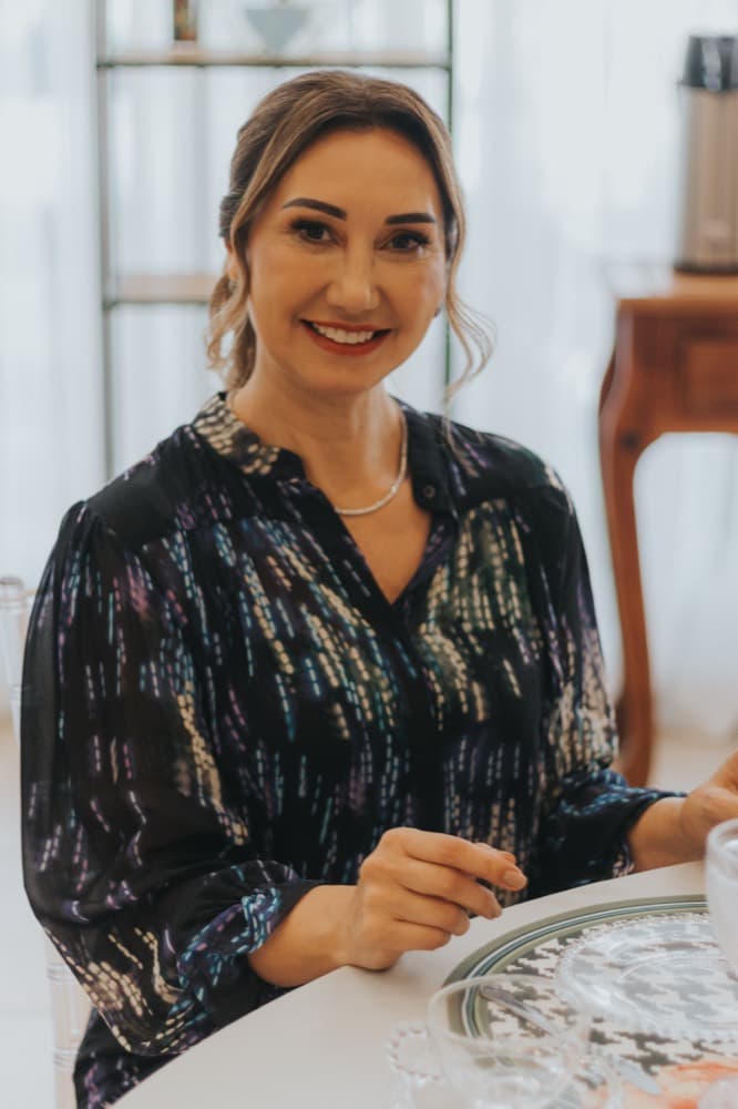 Carina Verdinelli sorrindo