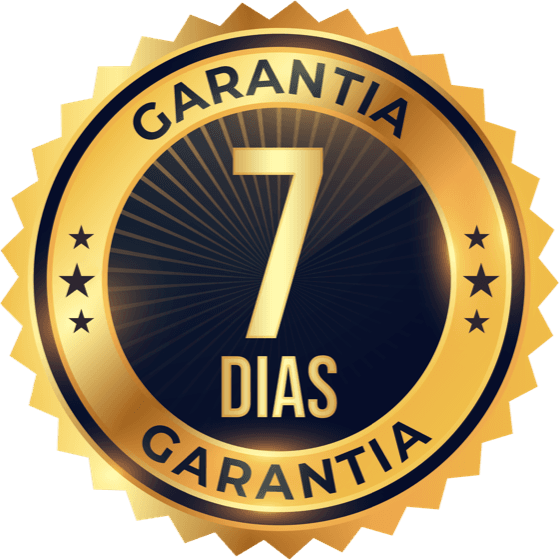 Selo de garantia incondicional de 7 dias